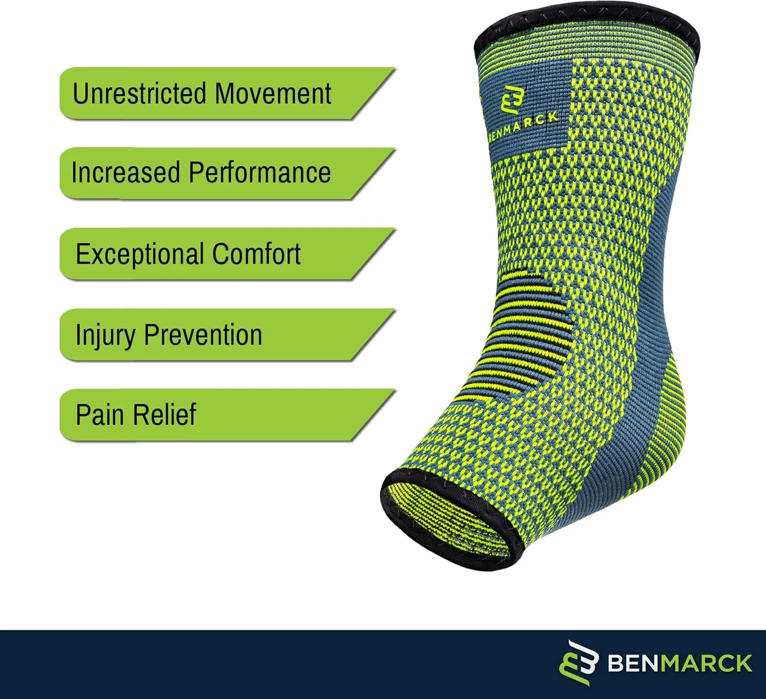 Achilles Tendon Support Brace, Plantar Fasciitis Sock, Ankle Compression Sleeve For Running, Tendonitis and Flat Feet Relief