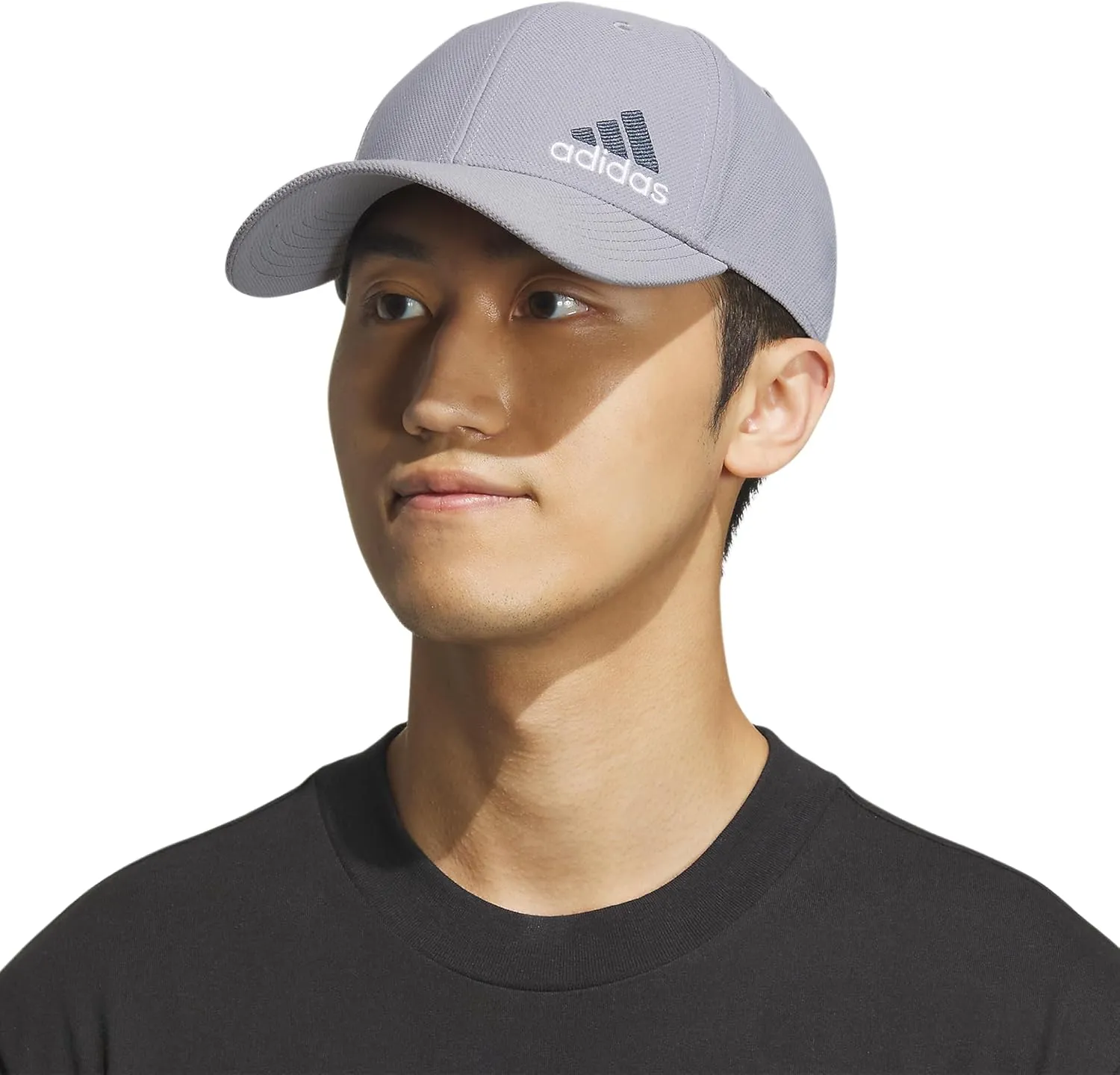 adidas Men's Release 3 Structured Stretch Fit Cap