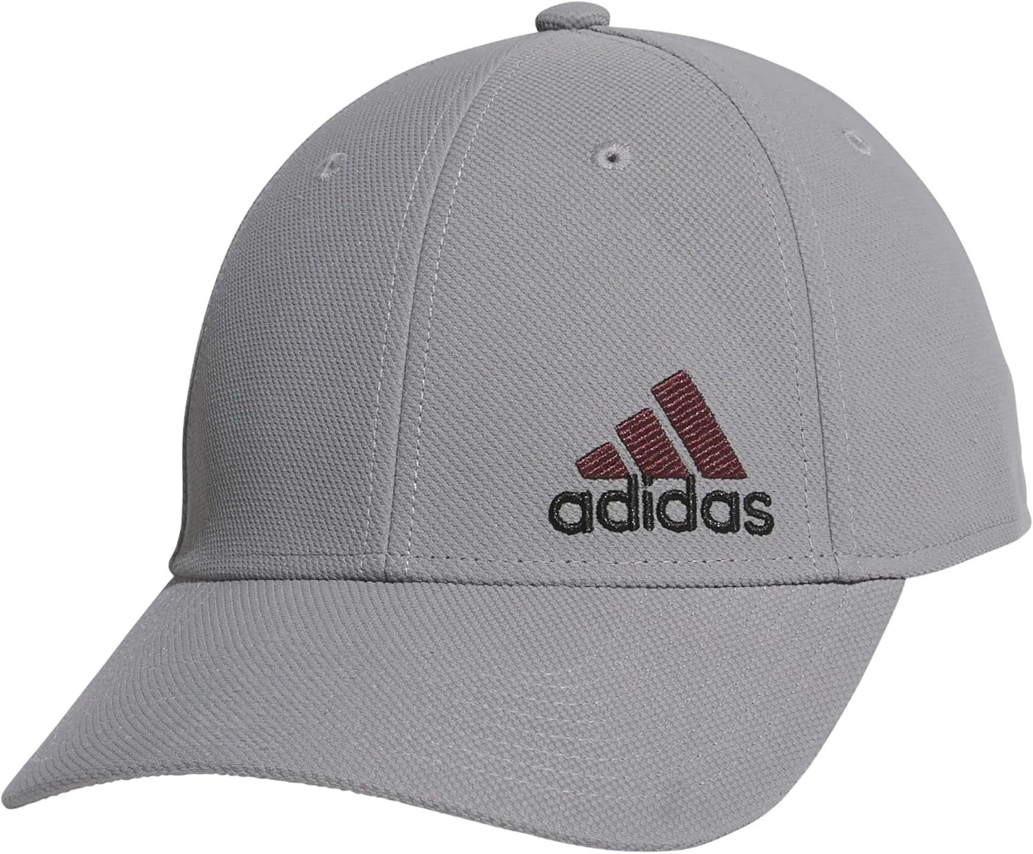 adidas Men's Release 3 Structured Stretch Fit Cap