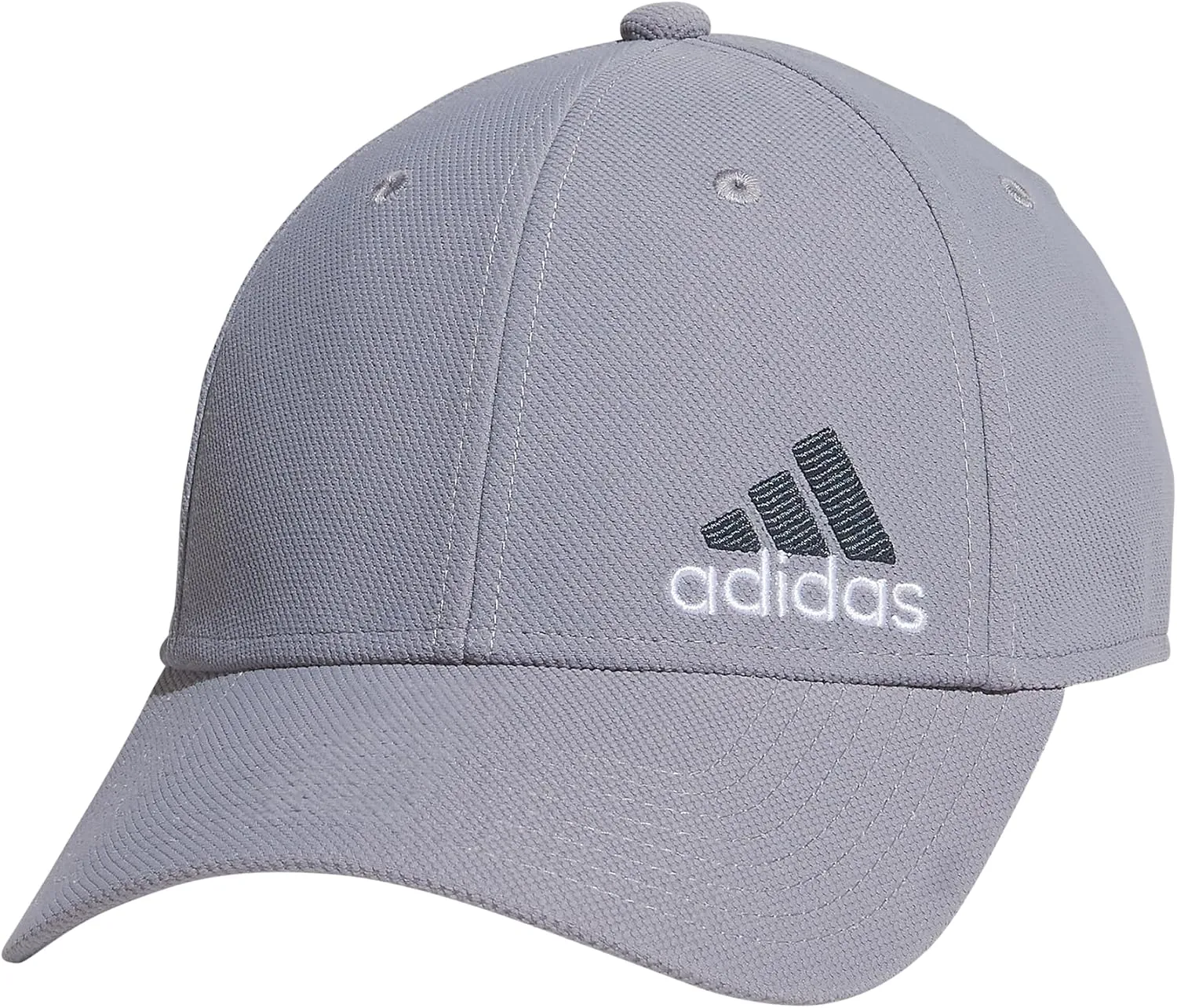 adidas Men's Release 3 Structured Stretch Fit Cap