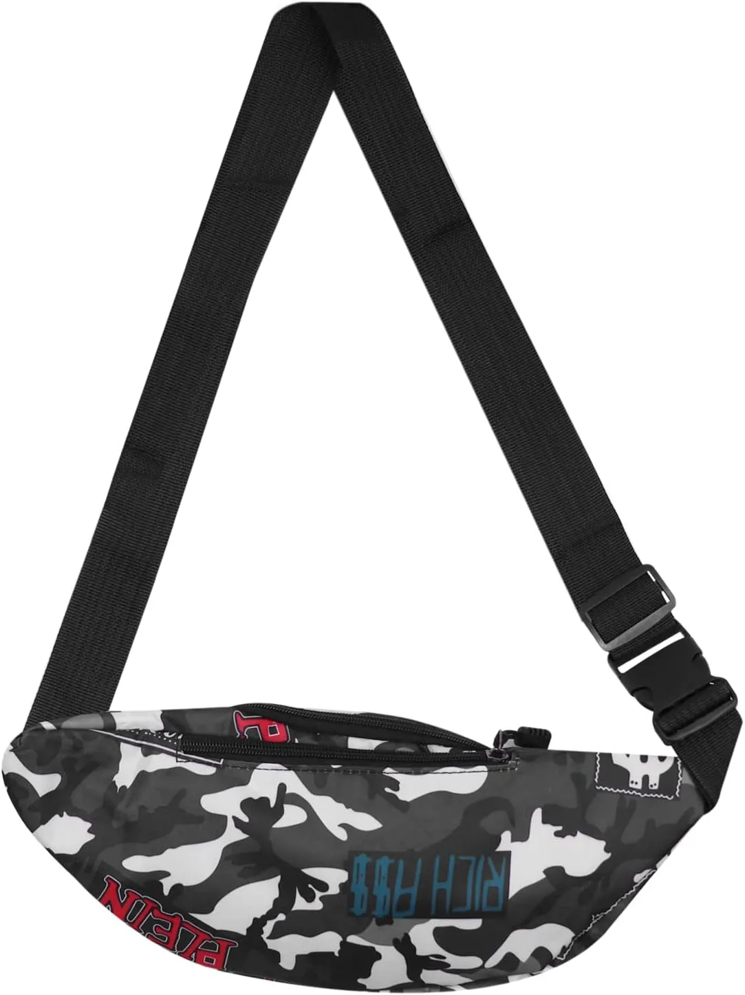AIBEARTY Kids Fanny Pack Boys Small Camouflage Waist Pack Belt Waist Bag Pack Pouch with Adjustable Strap for Children Sport Running, Camping, Trip