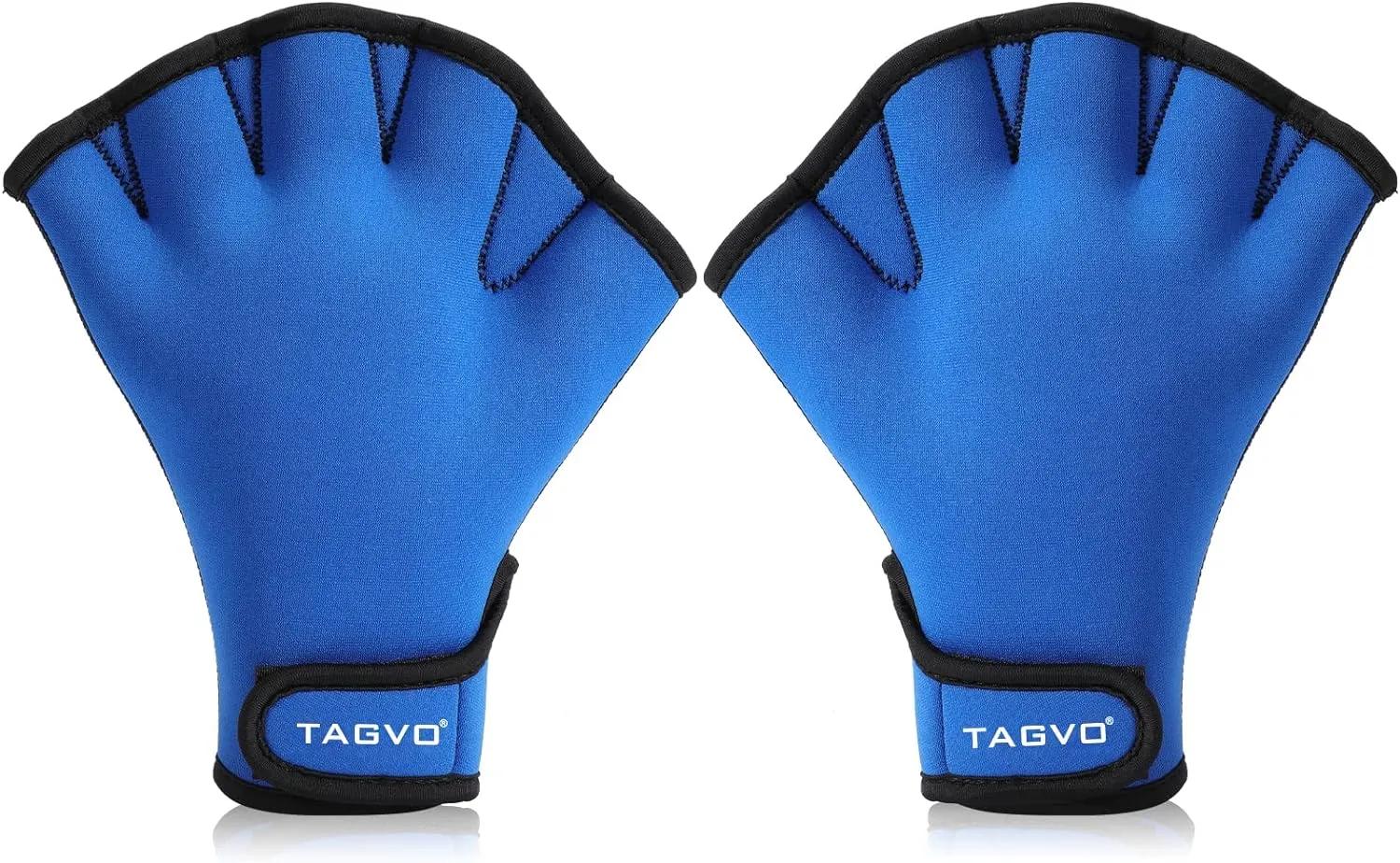 Aquatic Gloves for Helping Upper Body Resistance, Webbed Swim Gloves Well Stitching, No Fading, Sizes for Men Women Adult Children Aquatic Fitness Water Resistance Training