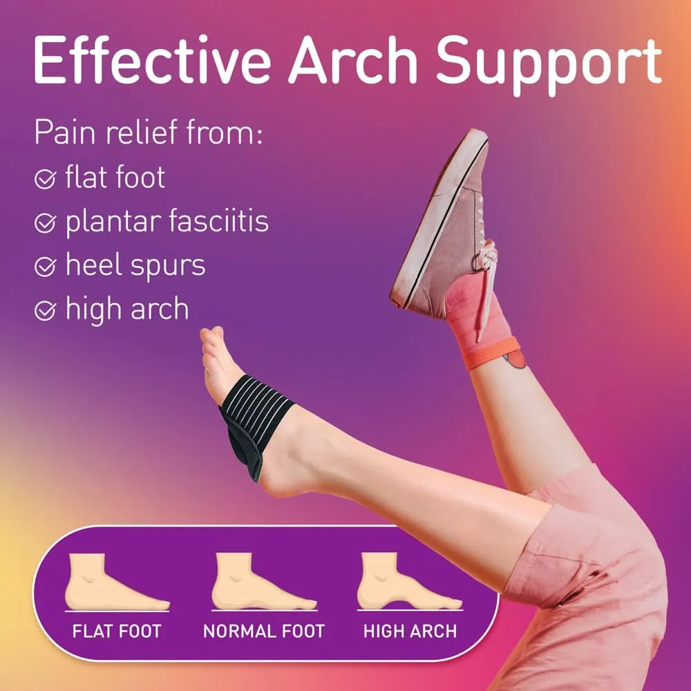 Arch Supports Sleeves For Flat Feet Women And Men - Arch Support Compression Socks For Flat Feet - Foot Arch Support