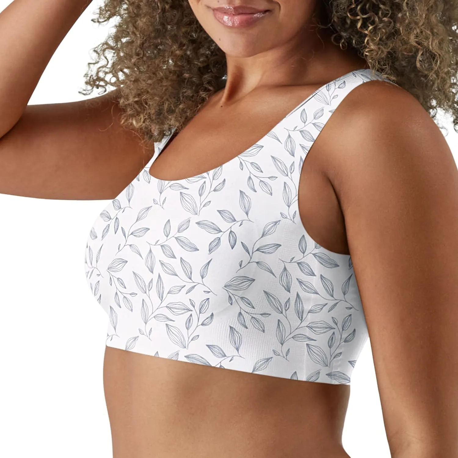 Bali Women's Comfort Revolution Easylite Wireless T-Shirt Bra, Pullover Wirefree T-Shirt Bra