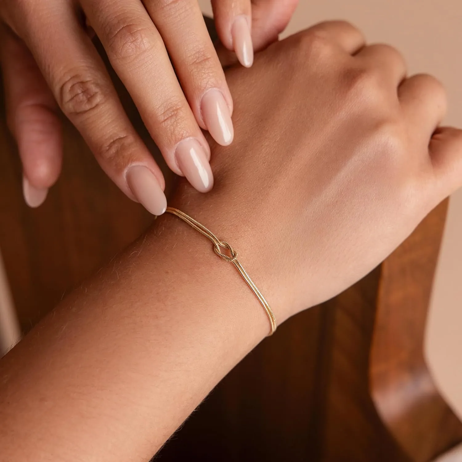 Bracelets for Women Matching Bracelets for Couples Love Knot Bracelet Dainty Snake Chain Forever Infinity Bracelet Adjustable Friendship Bracelet Jewelry Gifts for Women