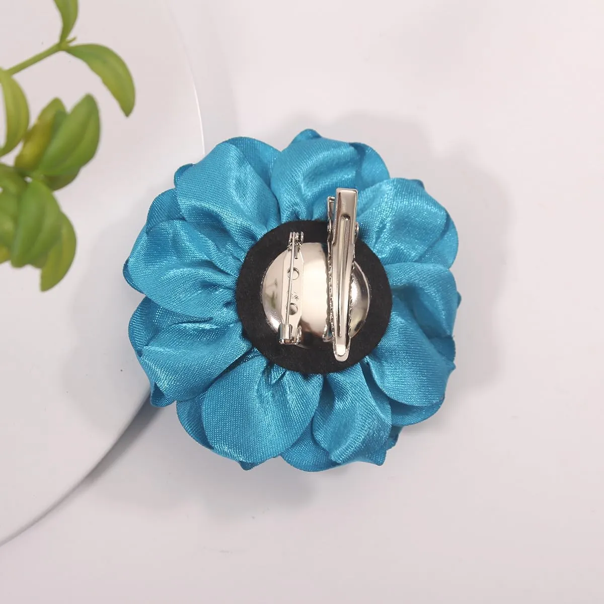 Camellia Flower Brooches and Pins for Women | Hat and Hair Pins | Flower Clips for Clothes