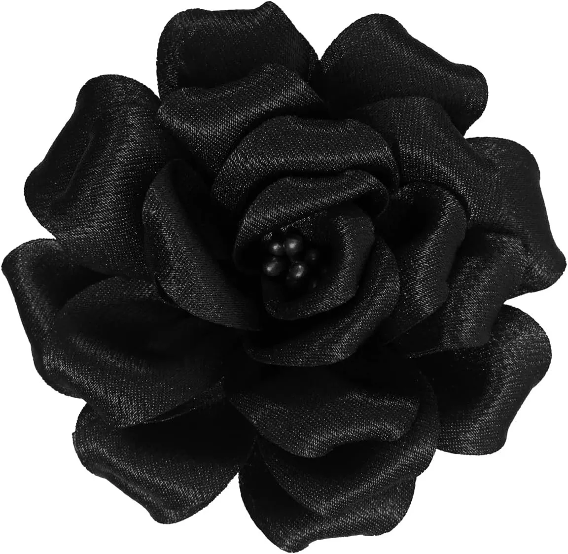 Camellia Flower Brooches and Pins for Women | Hat and Hair Pins | Flower Clips for Clothes