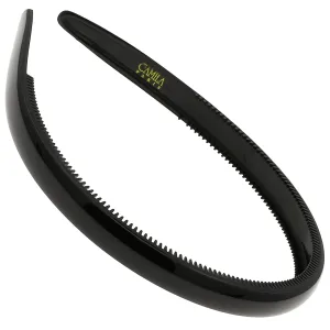 Camila Paris CP3011 French Fashion Headband for Women, Very Flexible with Teeth for Strong Hold Grip, Women's Hairband, No Slip  Durable Styling Girls Hair Accessories, Made in France with Cellulose