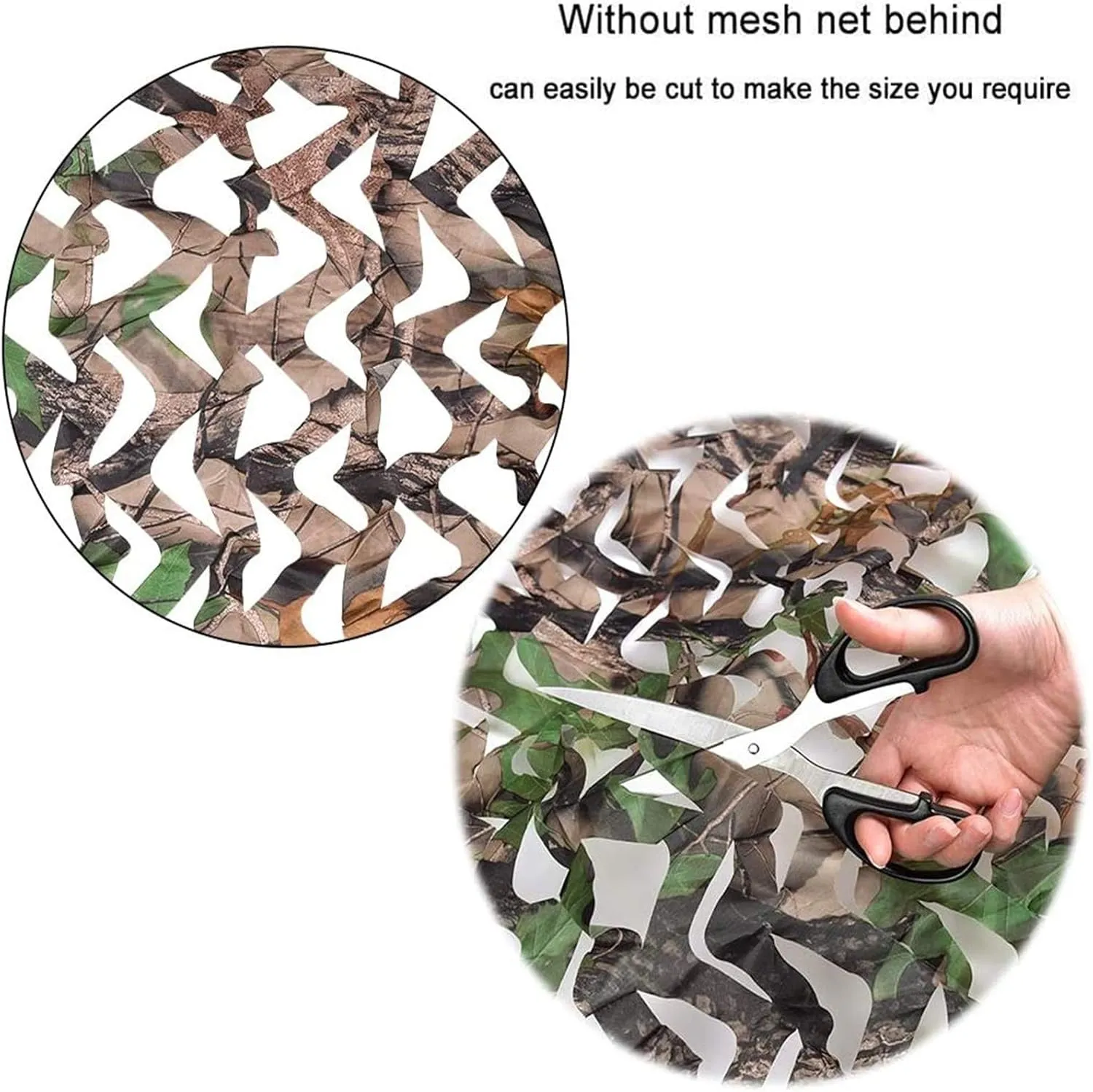 Camo Netting, Camouflage Netting, Hunting Blind Camo Net, Army Party Decorations, Sunshade Fence Nets, Lightweight, Bulk Roll, Mesh, Great for Camping, Shooting, Photograph, Car Cover, Outdoor