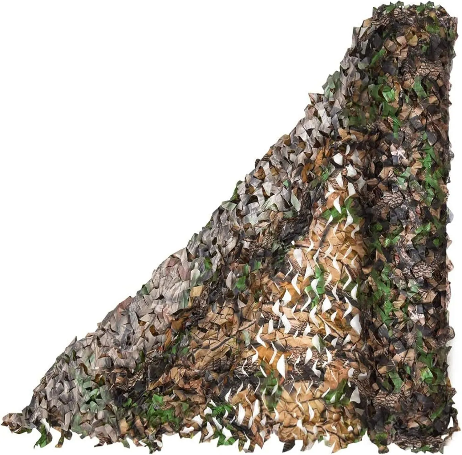 Camo Netting, Camouflage Netting, Hunting Blind Camo Net, Army Party Decorations, Sunshade Fence Nets, Lightweight, Bulk Roll, Mesh, Great for Camping, Shooting, Photograph, Car Cover, Outdoor