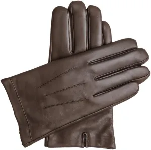 Downholme Vegan Leather Gloves for Men