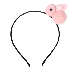 Easter Headbands Bunny Hair Bands for Women Girls Kids, Cute Pink Rabbit White Ears Hair Accessories Easter Day Decoration Headdress Party Supplies Gift Hair Hoop 1 Pcs