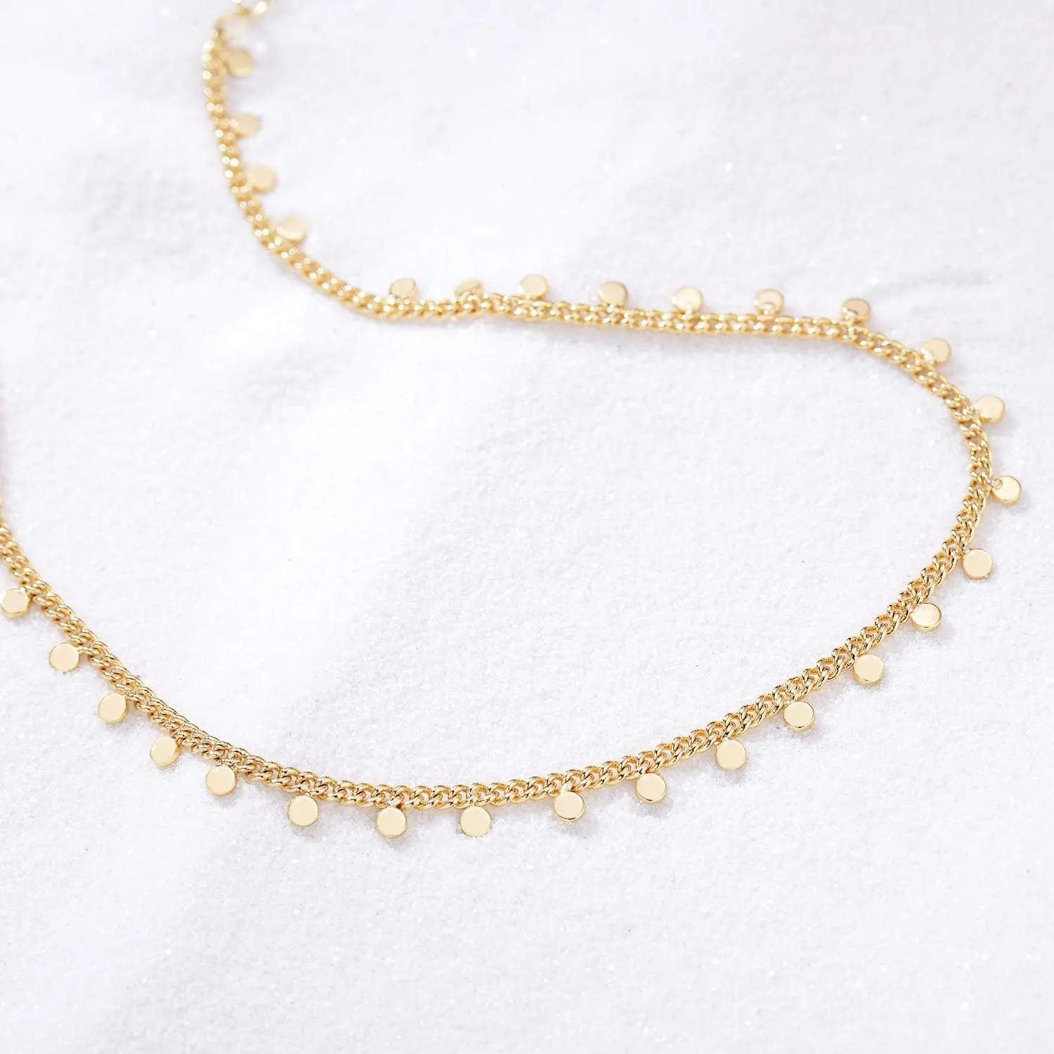 Fettero Anklet Bracelets for Women Gold Plated Dainty Waterproof Anklet Charm Bracelet Summer Beach Foot Jewelry