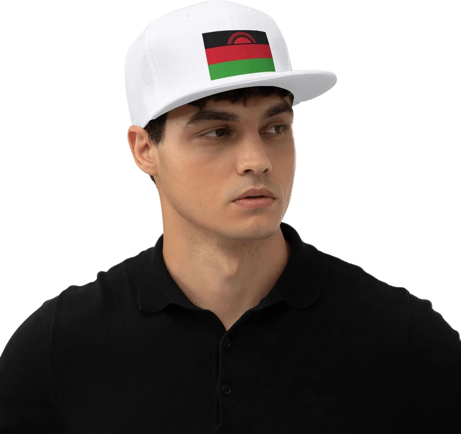 Flag of Malawi Trucker Hat for Men Snapback Hats Baseball Cap Flat Brim Hats
