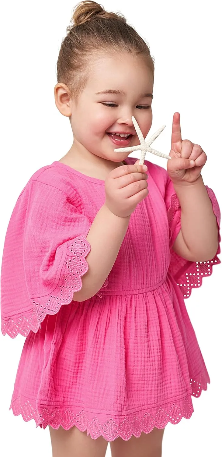 Gerber baby-girls Toddler Kaftan Swim Cover Up