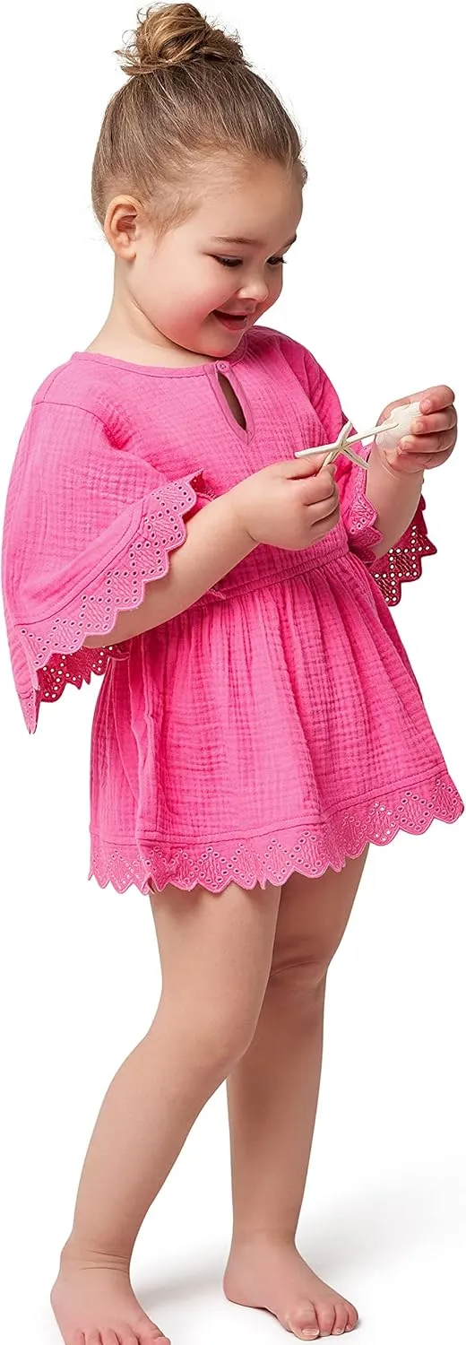 Gerber baby-girls Toddler Kaftan Swim Cover Up