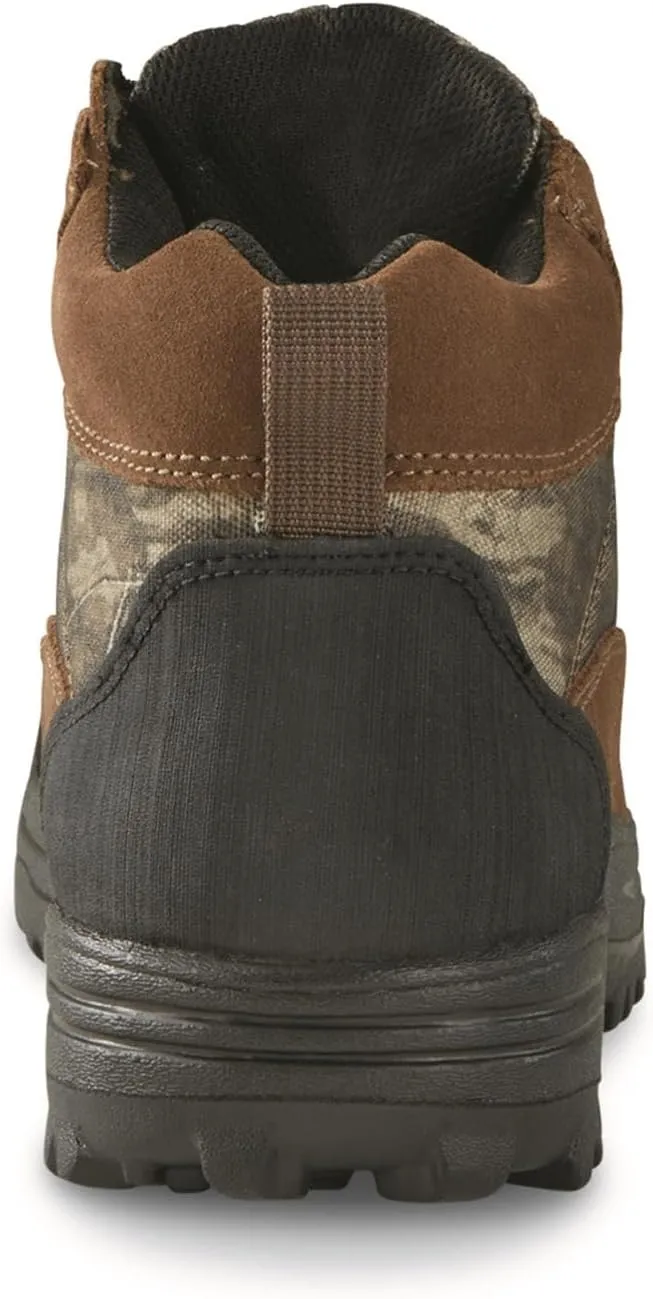 Guide Gear Men's Silvercliff II Mid Zip Hiking Boots Waterproof Outdoor Shoes