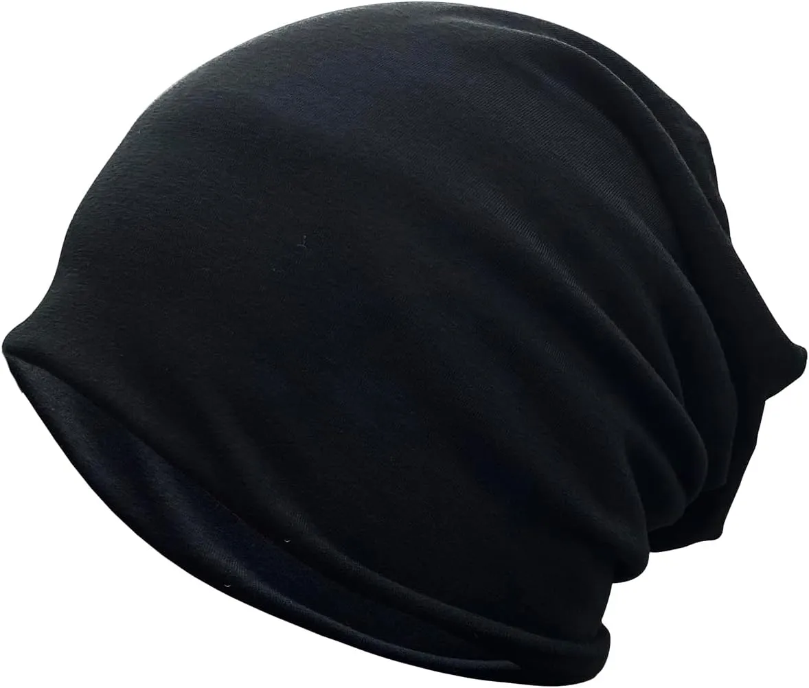 JarseHera Slouchy Beanie for Men Women Baggy Headwear Chemo Caps Cancer Hats