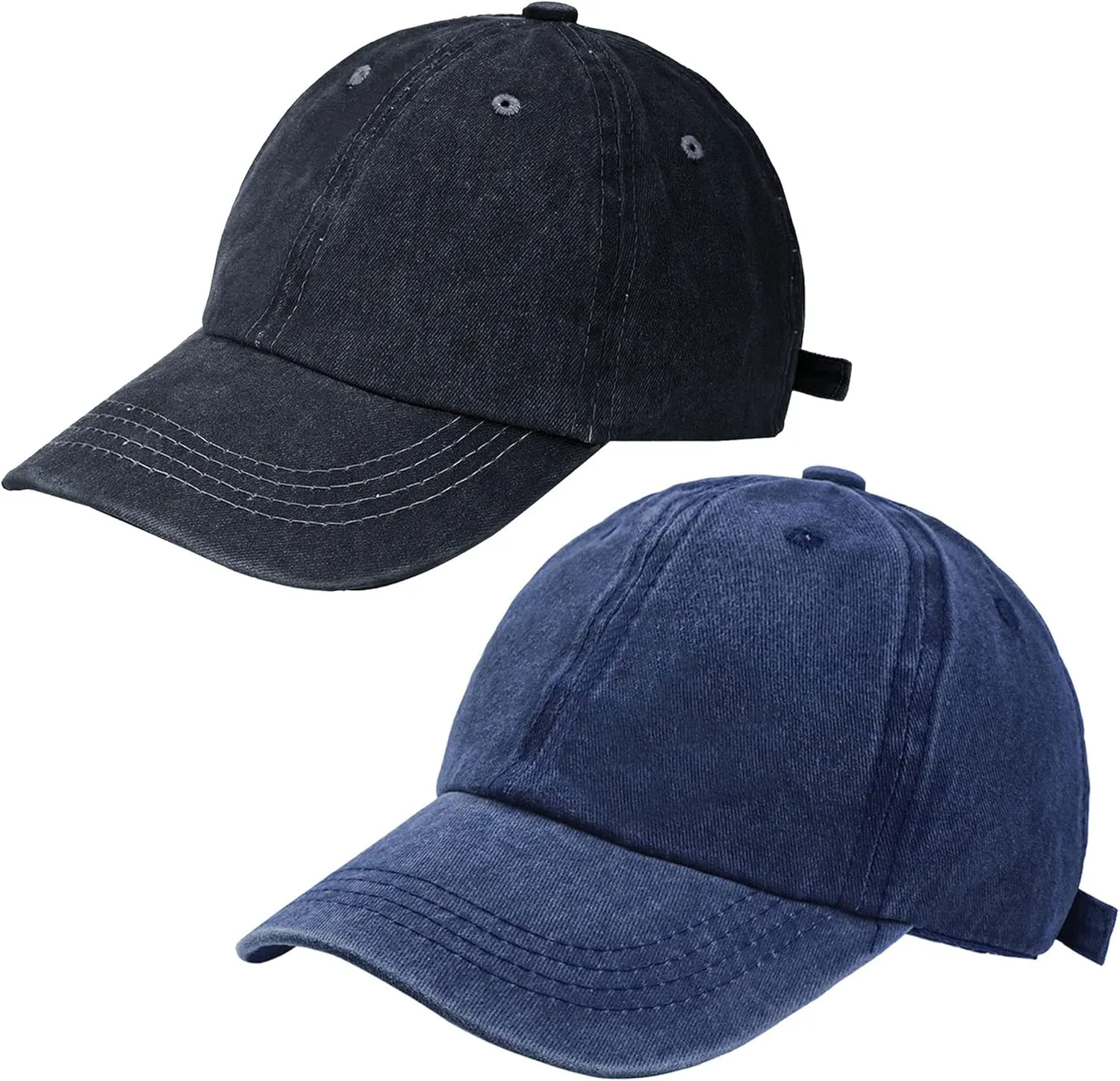 Kids Distresed-Washed Baseball Hat Infant Toddler Baby Boy Girl Hats Distresed for 2-8 Years