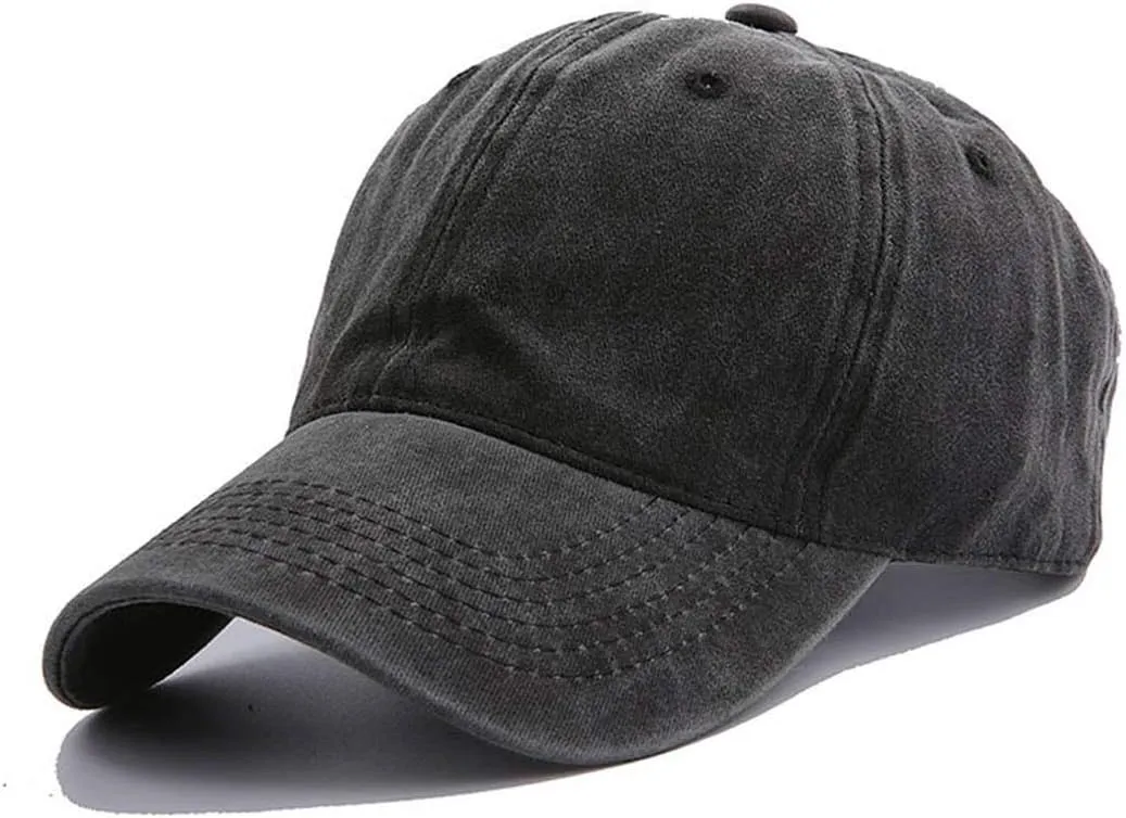 Kids Distresed-Washed Baseball Hat Infant Toddler Baby Boy Girl Hats Distresed for 2-8 Years