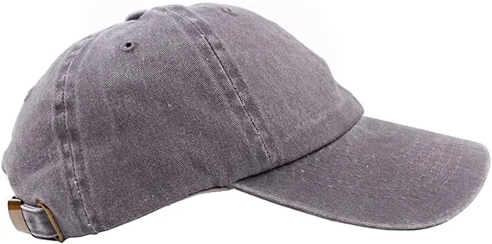 Kids Distresed-Washed Baseball Hat Infant Toddler Baby Boy Girl Hats Distresed for 2-8 Years