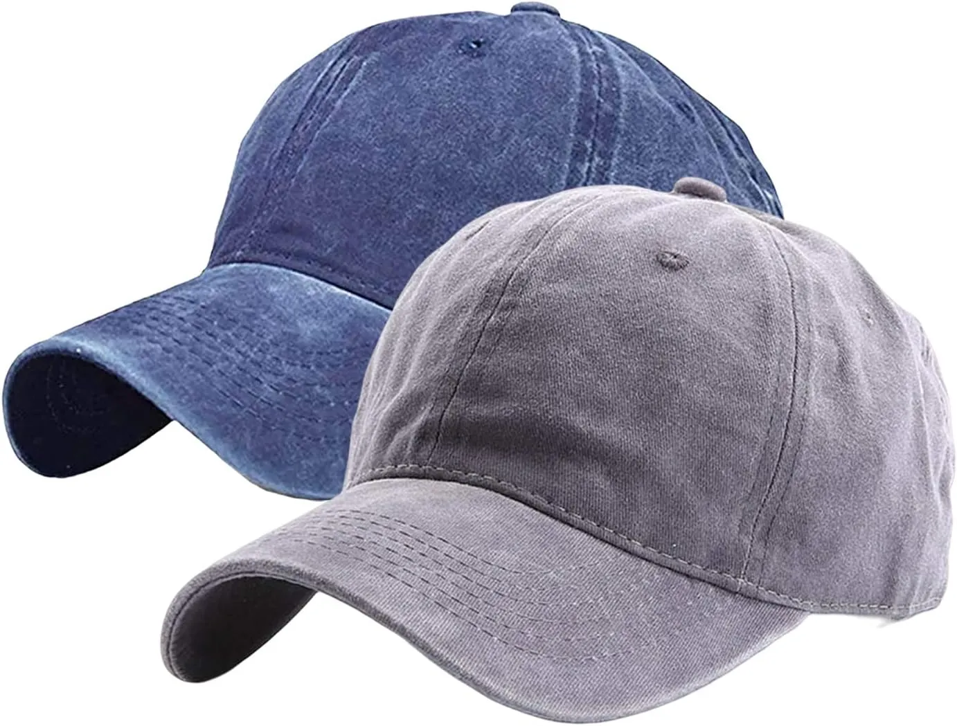 Kids Distresed-Washed Baseball Hat Infant Toddler Baby Boy Girl Hats Distresed for 2-8 Years