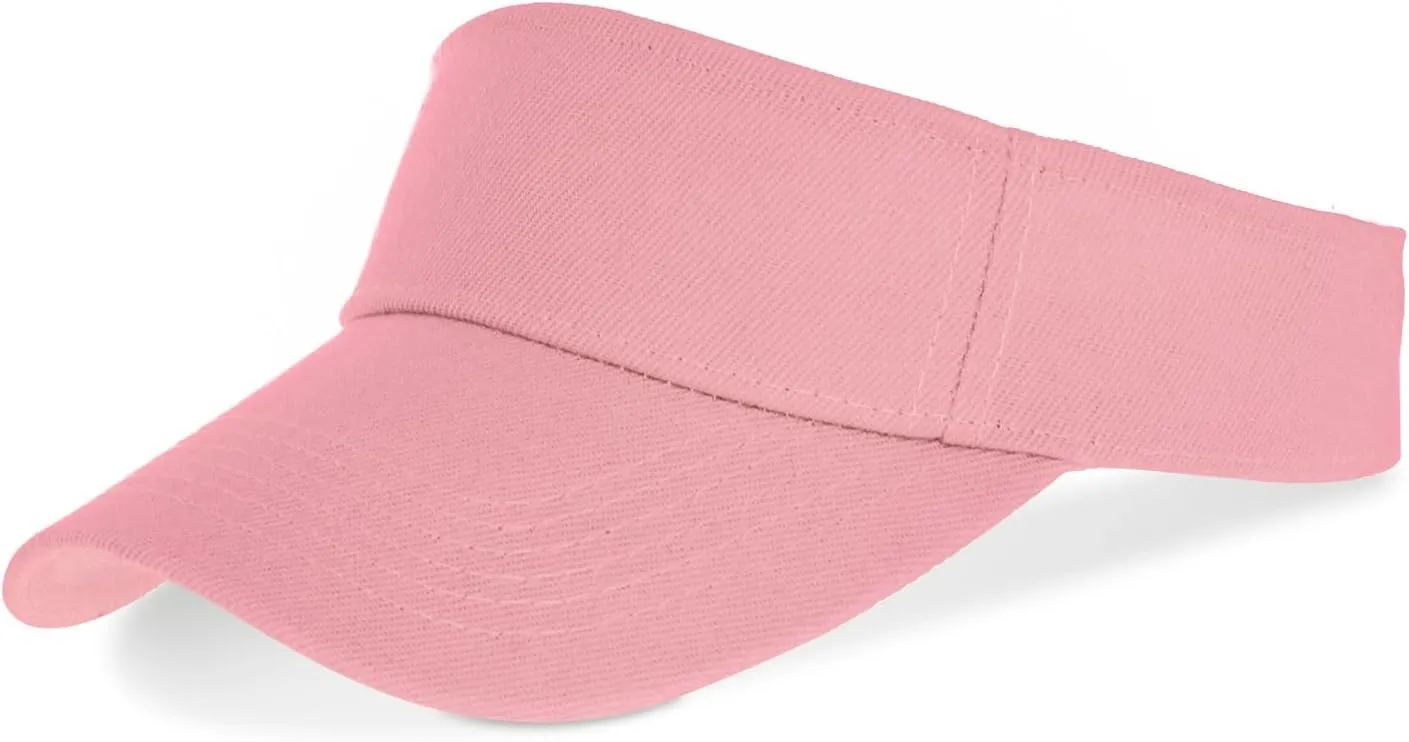 Kids Girls Boys Visor Sports Athletic Sun Visor Hats Adjustable Cotton Tennis Golf Visor Hat Beach Hat Baseball Cap