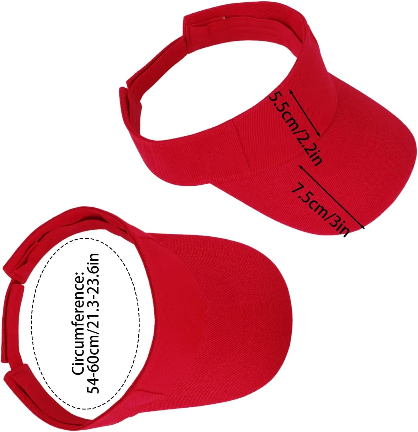 Kids Girls Boys Visor Sports Athletic Sun Visor Hats Adjustable Cotton Tennis Golf Visor Hat Beach Hat Baseball Cap