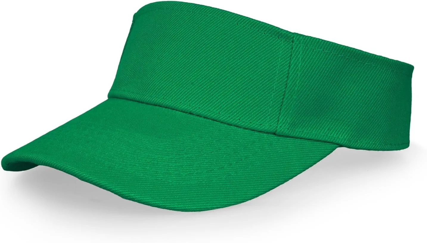 Kids Girls Boys Visor Sports Athletic Sun Visor Hats Adjustable Cotton Tennis Golf Visor Hat Beach Hat Baseball Cap