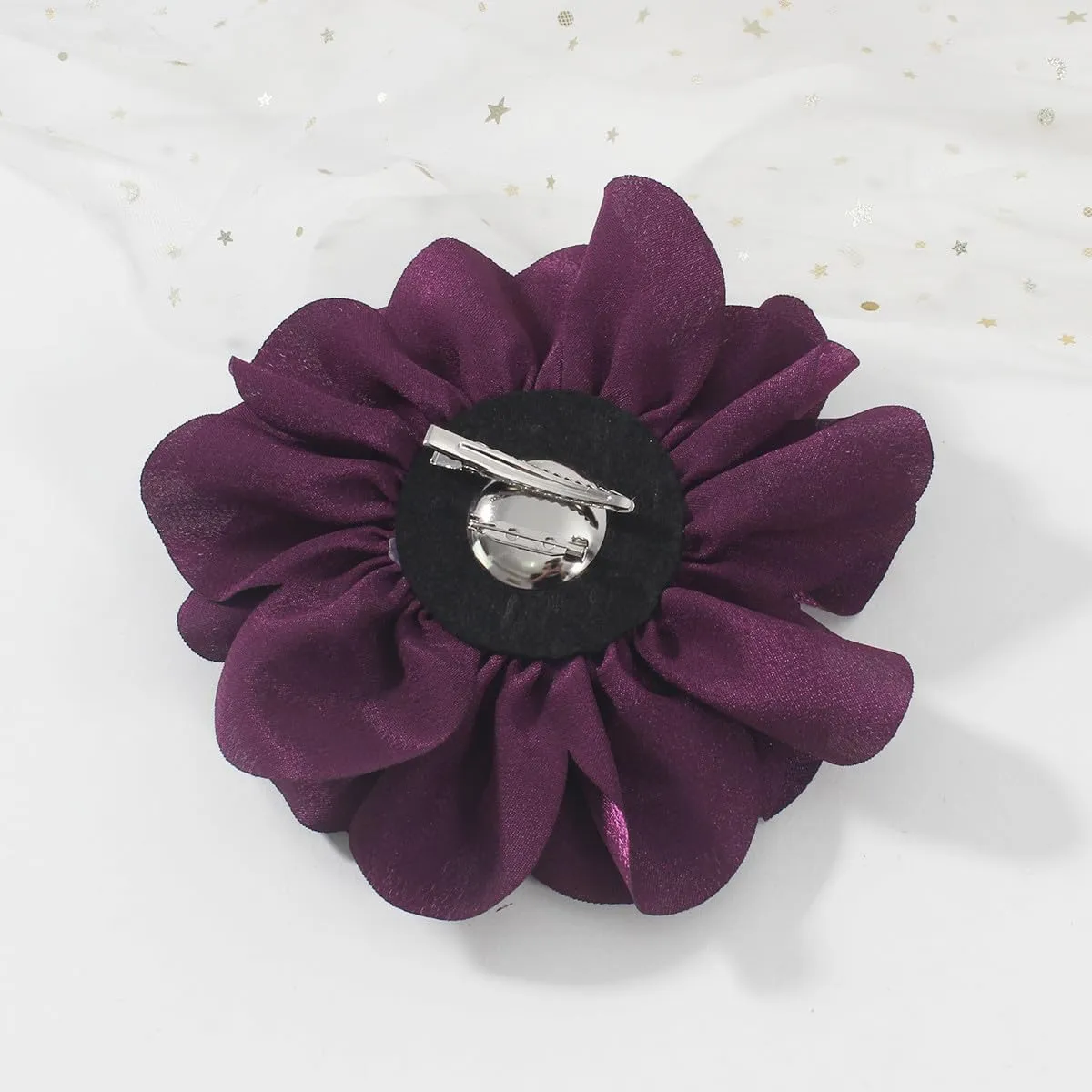 Large Rose Flower Brooches and Pins for Women | Rose Flower Hair Clips for Women, Lapel Pins for Women | Brooch for Women Dresses | Hat Pins for Women, Flower Hair, Pin for Clothes