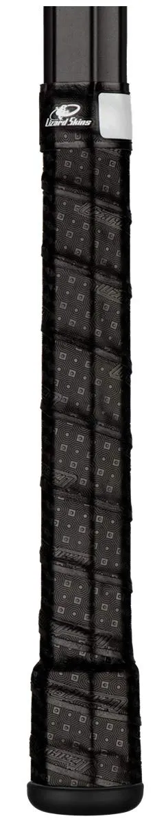 Lizard Skins 0.5mm Lacrosse Grip Tape V2 Solid Slip Resistant - 39 Inches - 99cm - Fits Any Lacrosse Stick  LAX Grip Tape (Black)