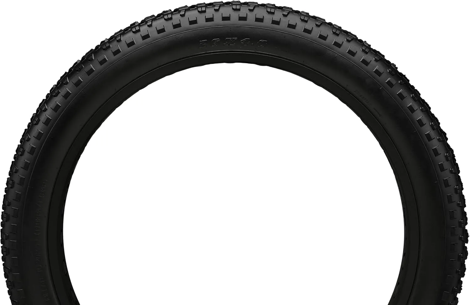 Mongoose Fat Tire Replacement, 20" x 4" or 26" x 4" Fat Tire Bike, Knobby, Puncture Guard, Nylon Inserts Within The Tire for Extra Puncture Resistance, Bicycle Replacement Parts, Black