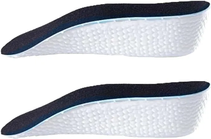 Orthopedic High Pads 1.0, Insoles Height Increase, 20204 New Arch Support Insoles, Height Increase Insoles for Men and Women, Arch Support Insoles for Flat Feet (Black, 0.98in/2.5cm)