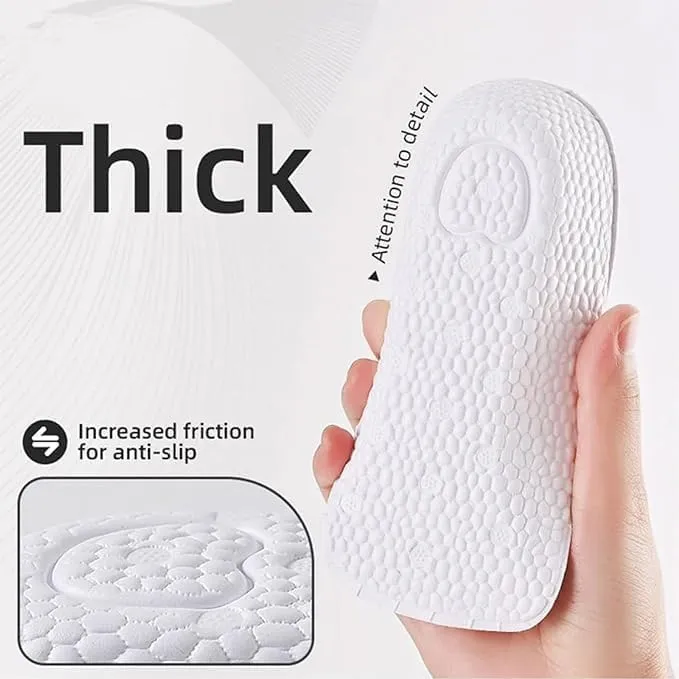 Orthopedic High Pads 1.0, Insoles Height Increase, 20204 New Arch Support Insoles, Height Increase Insoles for Men and Women, Arch Support Insoles for Flat Feet (Black, 0.98in/2.5cm)