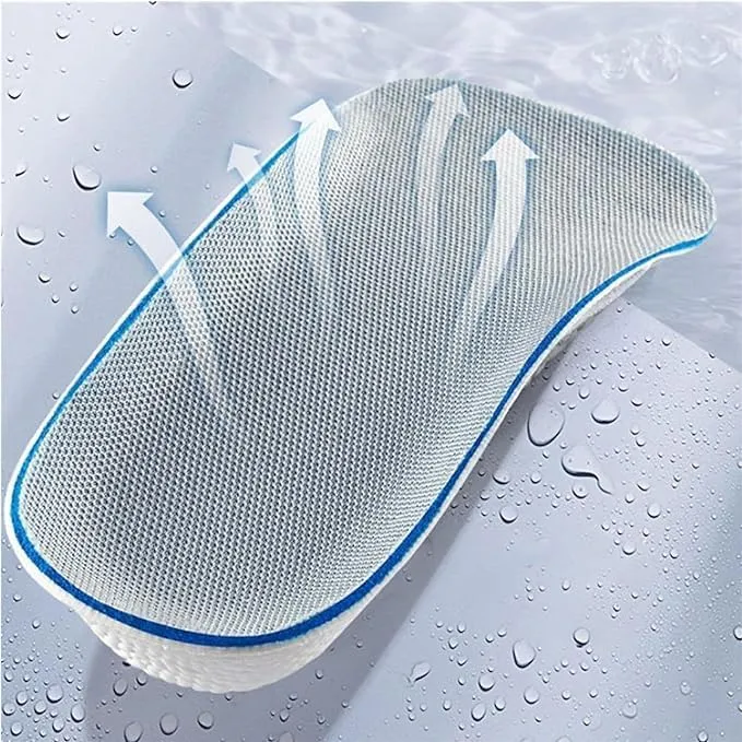 Orthopedic High Pads 1.0, Insoles Height Increase, 20204 New Arch Support Insoles, Height Increase Insoles for Men and Women, Arch Support Insoles for Flat Feet (Black, 0.98in/2.5cm)