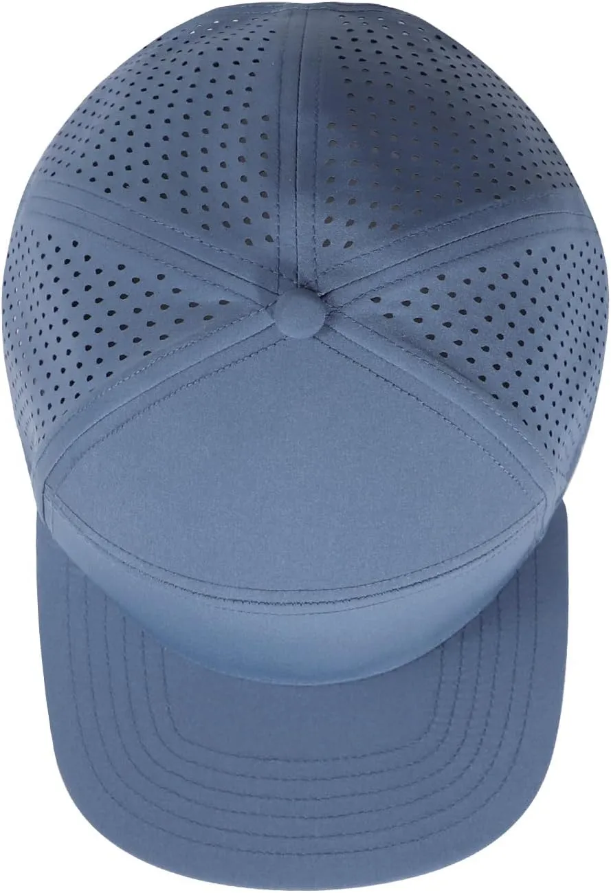 Oversize XXL Blank Flatbill Mesh Snapback Cap for Big Head 23.6"-25.6" Extra Large 6 Panel Camper Style Hat Baseball Cap