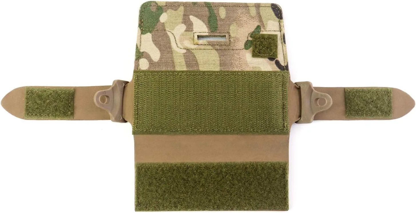 QWORK Helmet Counterbalance Weight Bag, Tactical Helmet Counterweight NVG Pouch for OPS Fast BJ PJ MH Tactical Helmets/Helmet Accessories