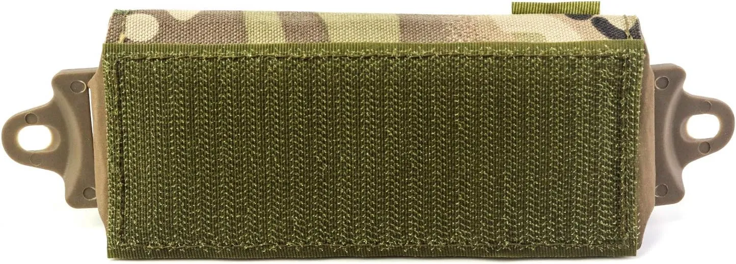 QWORK Helmet Counterbalance Weight Bag, Tactical Helmet Counterweight NVG Pouch for OPS Fast BJ PJ MH Tactical Helmets/Helmet Accessories