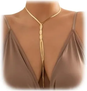 Sexy Vintage Harness Bikini Chest Chain Body Jewelry Metal Link Choker Necklace Summer Statement Collar Clavicle Chain Jewelry