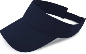 The Hat Depot Kids 100% Cotton Sport Quick-Adjust Strap Closure Sun Protect Golf Visor Cap Hat