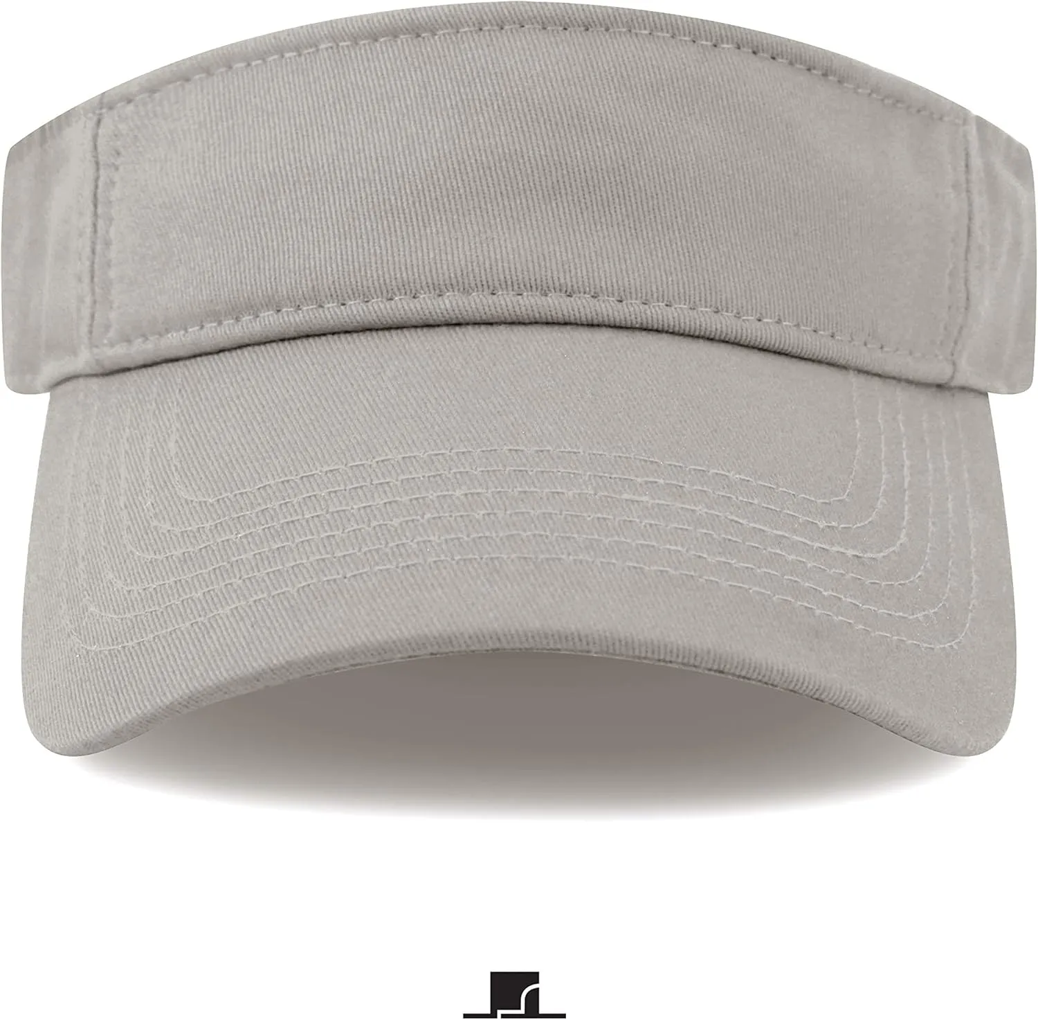 The Hat Depot Kids 100% Cotton Sport Quick-Adjust Strap Closure Sun Protect Golf Visor Cap Hat