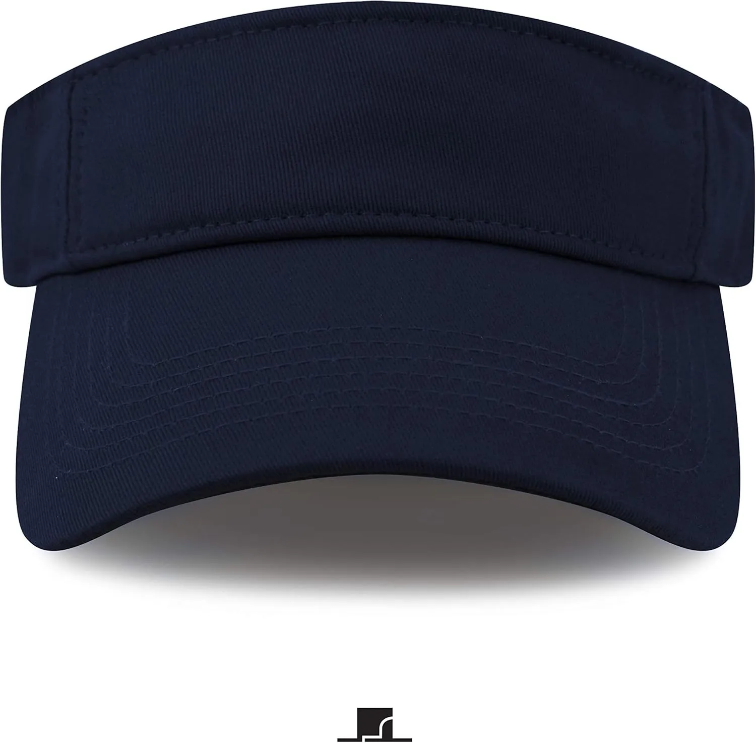 The Hat Depot Kids 100% Cotton Sport Quick-Adjust Strap Closure Sun Protect Golf Visor Cap Hat