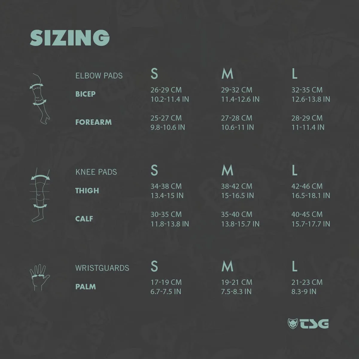 TSG Basic Pad Set, All in One Skateboard Protection Set of Knee Pads, Elbow Pads and Wrist Guards, EVA Cup Foam, PE Caps, Hardshell Protection, Pre Shaped, Horseshoe, Pull Over Design