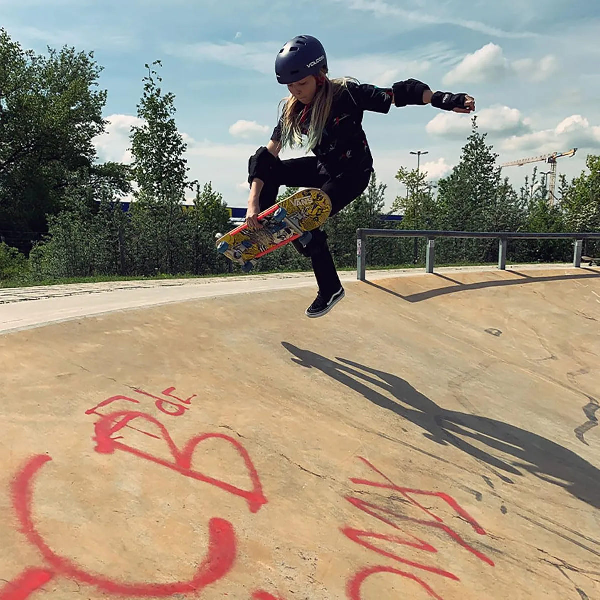 TSG Basic Pad Set, All in One Skateboard Protection Set of Knee Pads, Elbow Pads and Wrist Guards, EVA Cup Foam, PE Caps, Hardshell Protection, Pre Shaped, Horseshoe, Pull Over Design