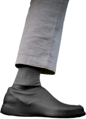 veloToze Roam - Waterproof Shoe Covers, Reusable for Commute in The Rain, Snow, Mud - Slip-on Rubber Galoshes Cover Sneakers or Dress Shoes, Booties for Men and Women