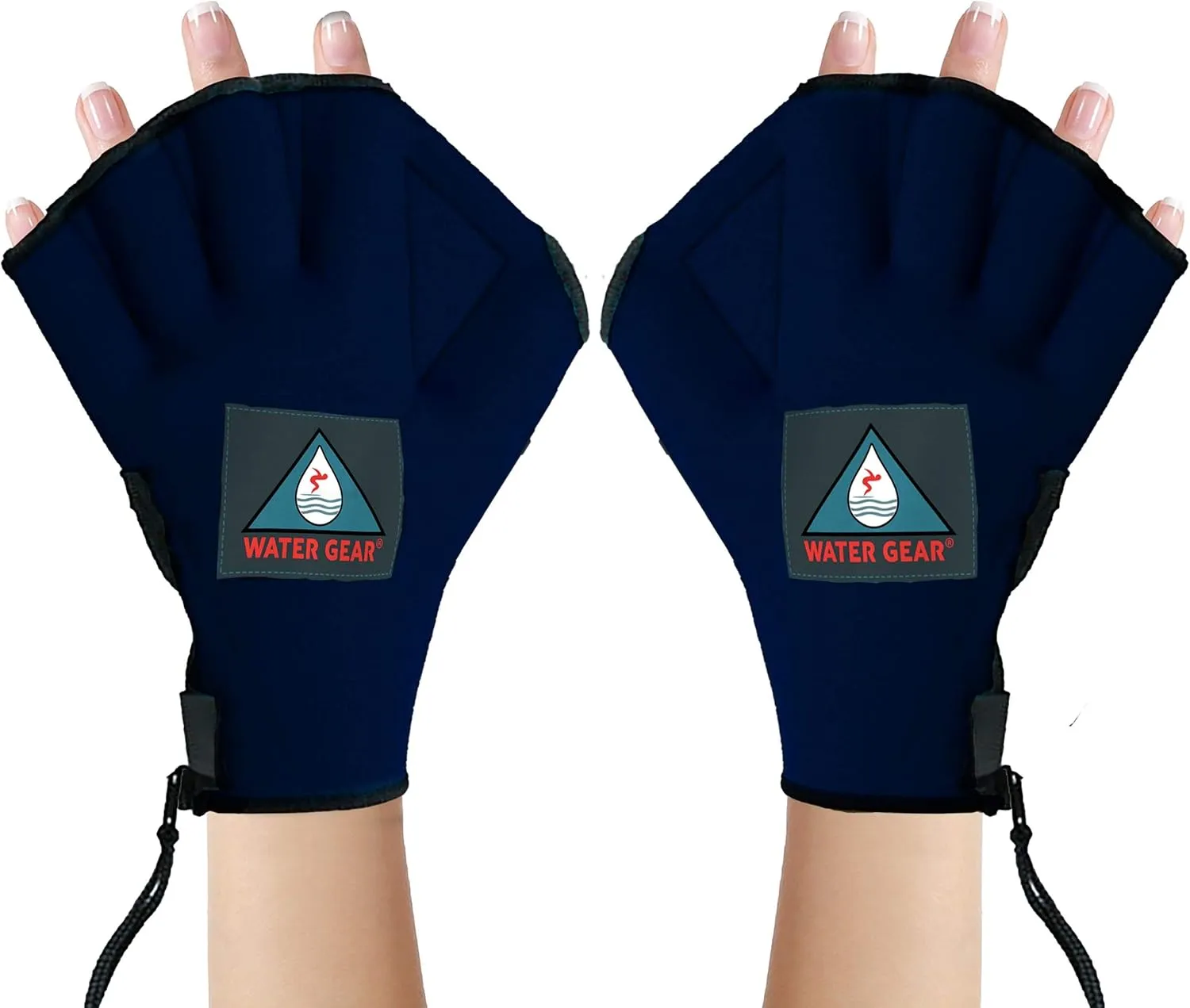 Water Gear All Neoprene Fingerless Force Gloves - 50% More Resistance