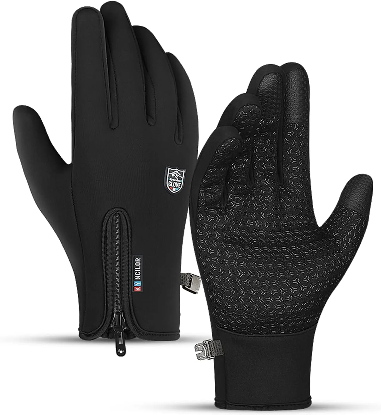 Winter Thermal Gloves for Men and Women, Waterproof Windproof and Non-Slip Gloves, Warm Touch Screen Gloves for Outdoor Running, Cycling, Driving