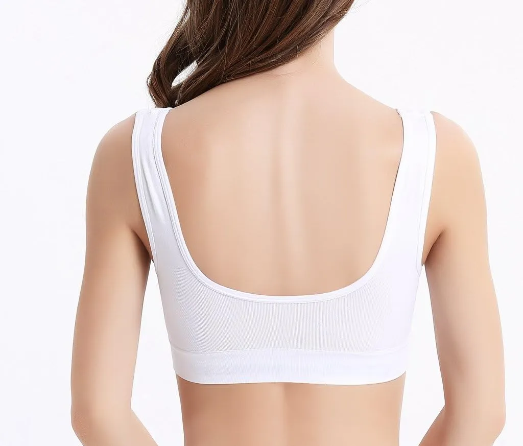 Women's Comfort Workout Sports Bra Low-Impact Activity Sleep Bras