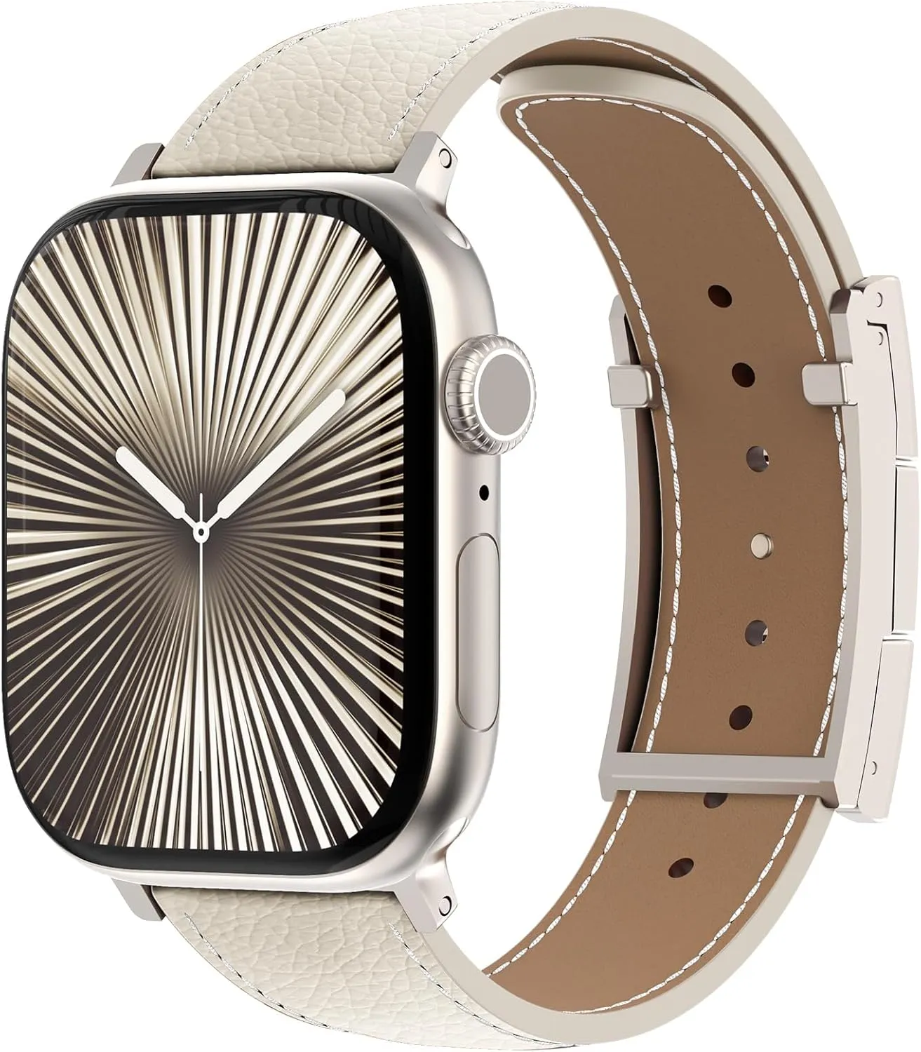 XINGYAS Leather Magnetic Watch Band Compatible with Apple Watch Ultra Band 49mm 46mm 45mm 44mm 42mm 41mm 40mm 38mm, Replacement Strap for Women Men iWatch Ultra 2/Ultra/SE/Series 10/9/8/7/6/5/4/3/2/1