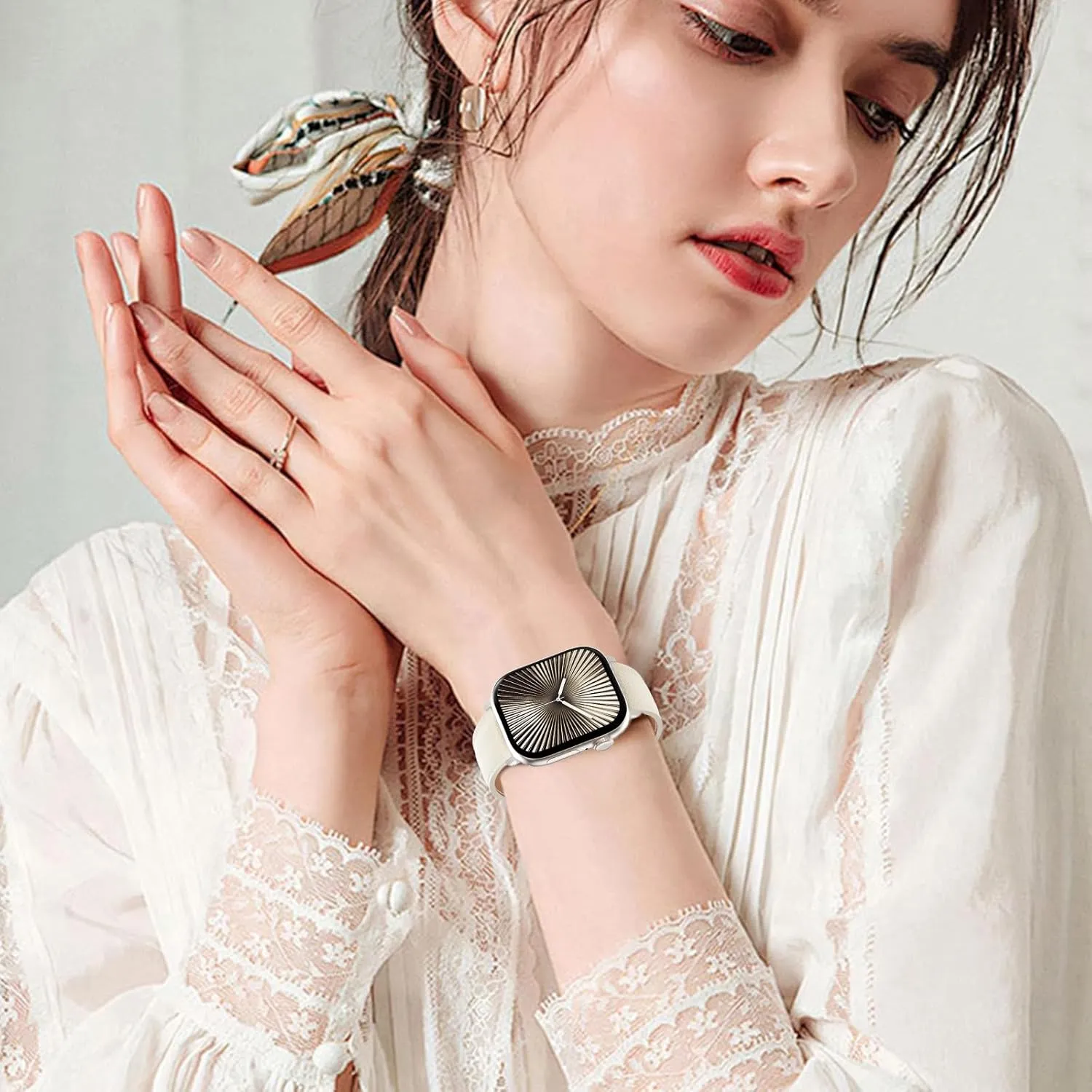 XINGYAS Leather Magnetic Watch Band Compatible with Apple Watch Ultra Band 49mm 46mm 45mm 44mm 42mm 41mm 40mm 38mm, Replacement Strap for Women Men iWatch Ultra 2/Ultra/SE/Series 10/9/8/7/6/5/4/3/2/1